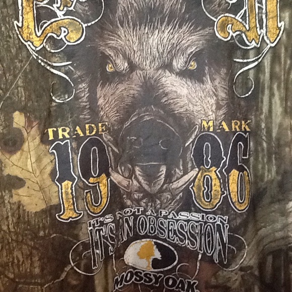 Paramount Outdoors Camo Predator Wild Boar Tee XL - Picture 5 of 7